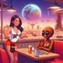 Hooters on Mars