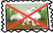 Anti arctic wolf stamp. by Foxgroove