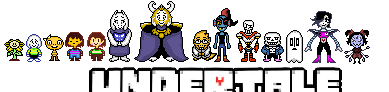 Improved? Undertale overworld sprites. by Foxgroove on DeviantArt