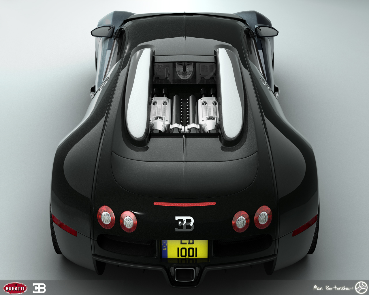 Bugatti Veyron Back - revisit