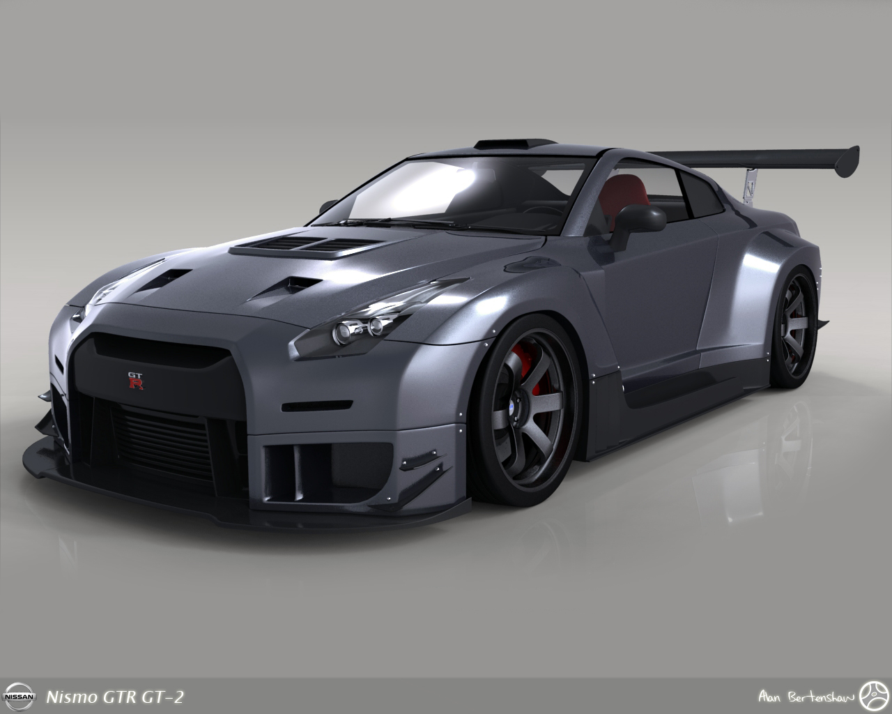 Nissan GT-R R36 concept NISMO black by rookiejeno on DeviantArt