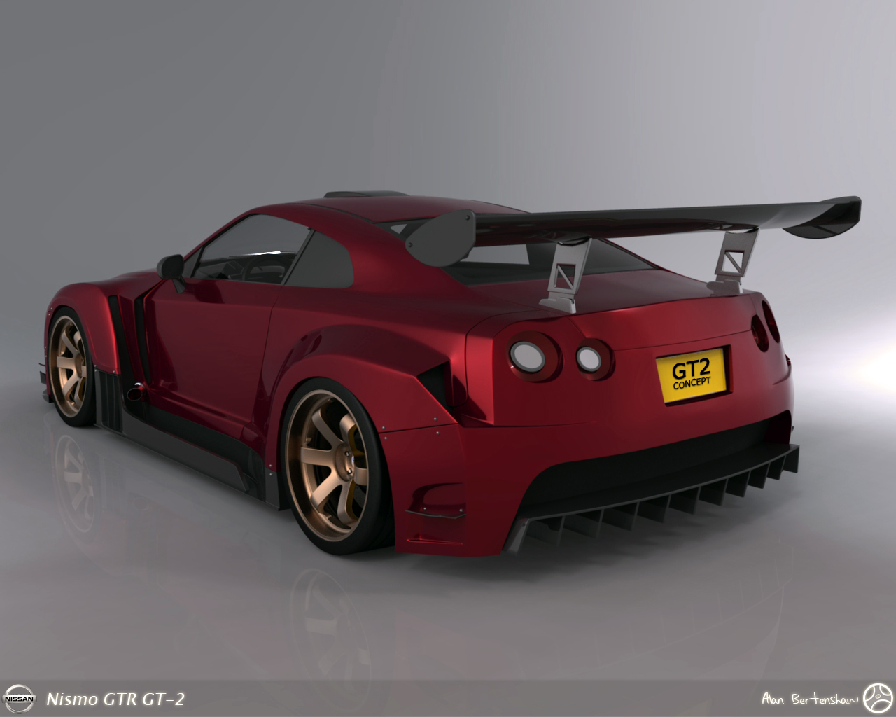 GTR gt2 - Back view