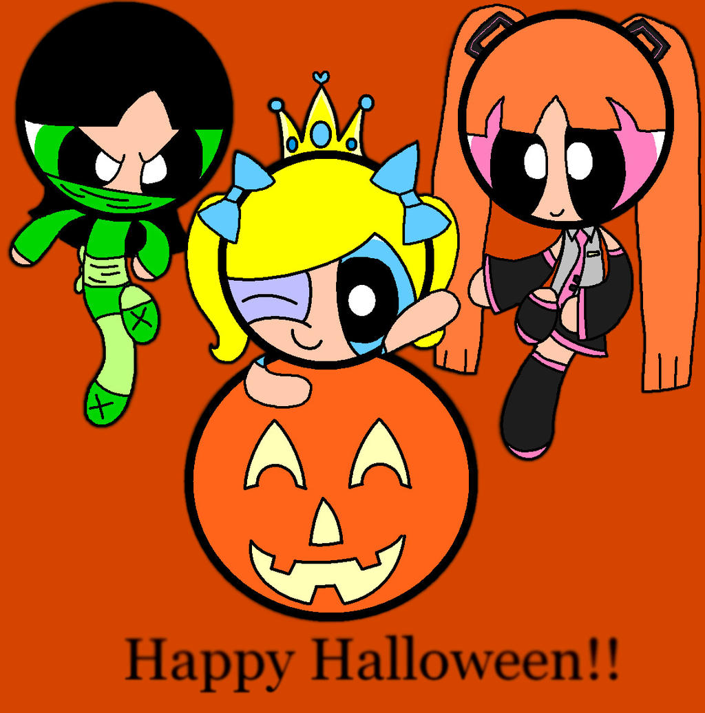 PowerPuff Girls Halloween by sweetbutterfly27 on DeviantArt