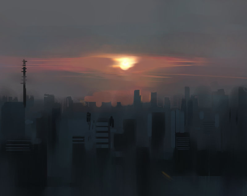 tokyo skyline