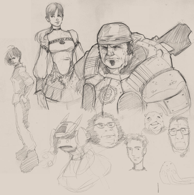 doodles of war