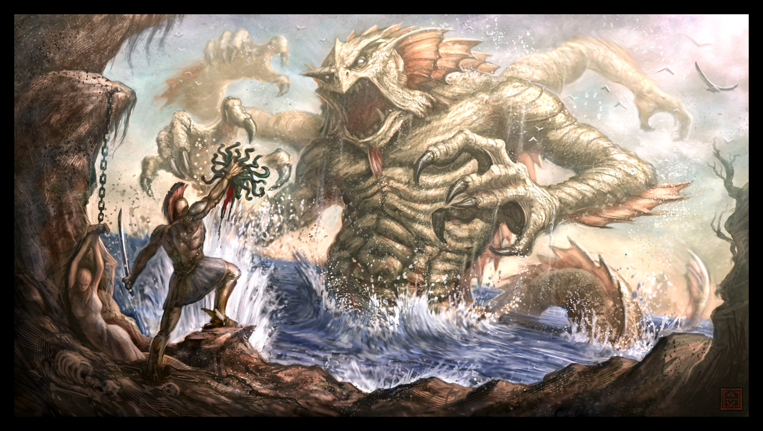 Perseus vs. the Kraken