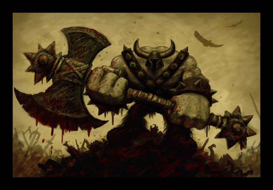 Battle Axe Barbarian By Vegasmike On Deviantart