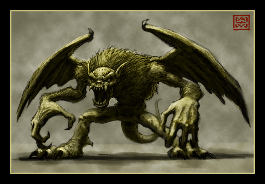 Gargoyle Character Design