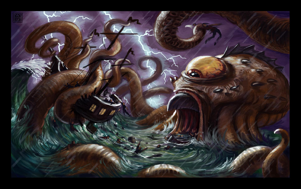 Kraken mitología Kraken mitología