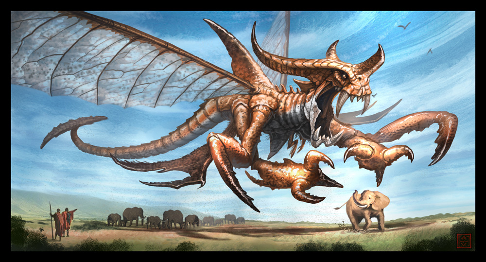 The Great Crab Dragon by VegasMike