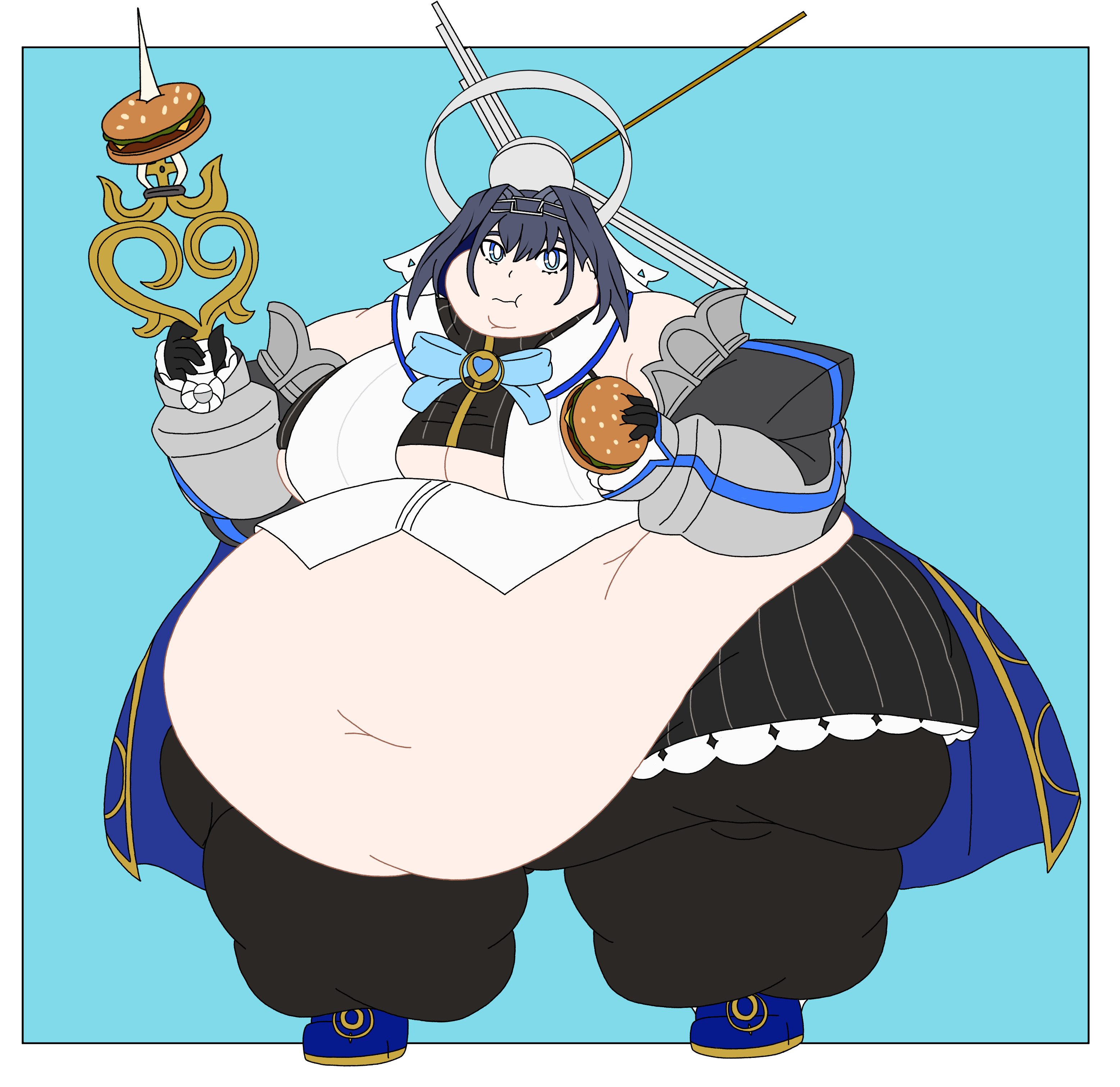 Fat clock or helicopter by GhostVa11a on DeviantArt