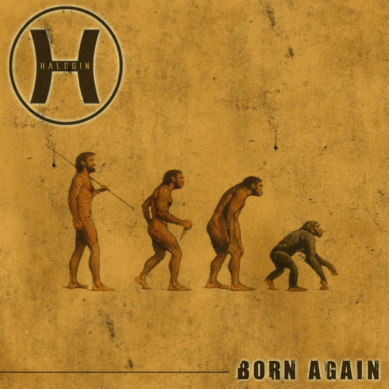 Mock CD cover for Halogin cd