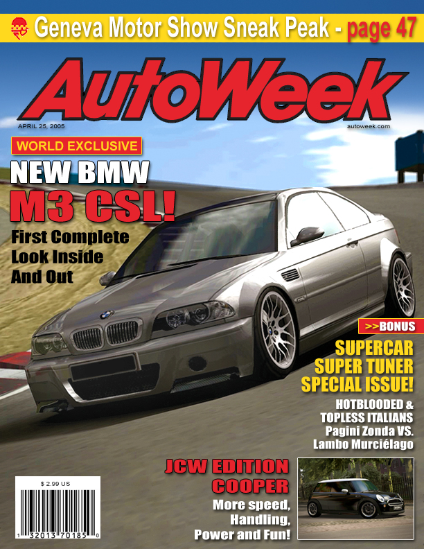 Pseudo cover of 'Autoweek'