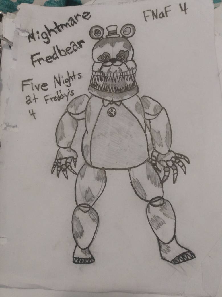 fnaf 4 un-Nightmare Fredbear EDIT by enderuser89 on DeviantArt