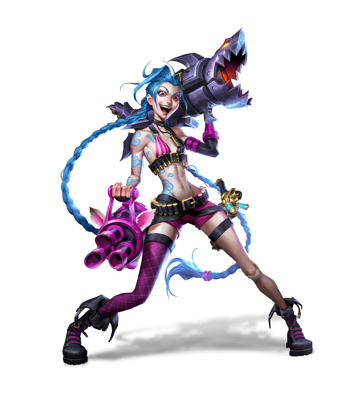 Jinx Render League Of Legends By Alonik On Deviantart