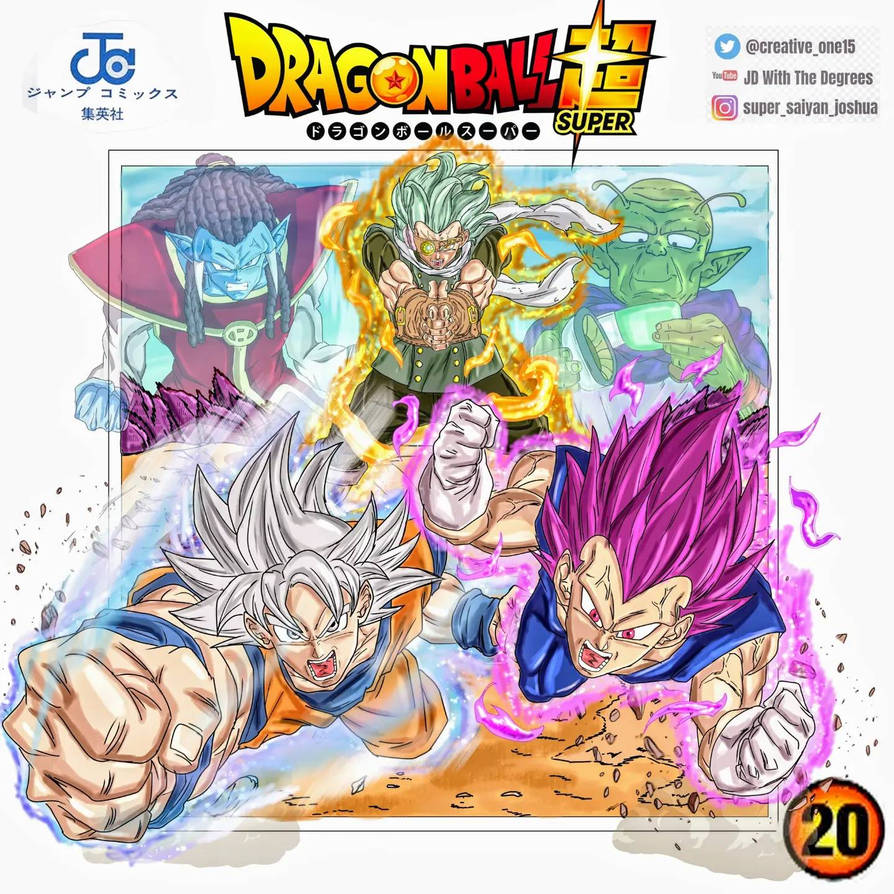 Dragon Ball Super Manga Volume 20 Cover Release: March 3 Chapters: 85-88 .  . . Tags: #dbz #dbs #dbsmanga #dbsupermanga #dbsuper…