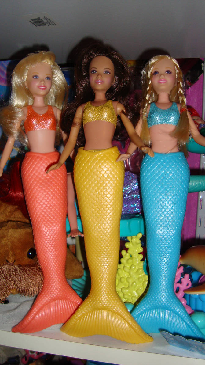 Custom Barbie: H2O just add water / Mako Mermaids!