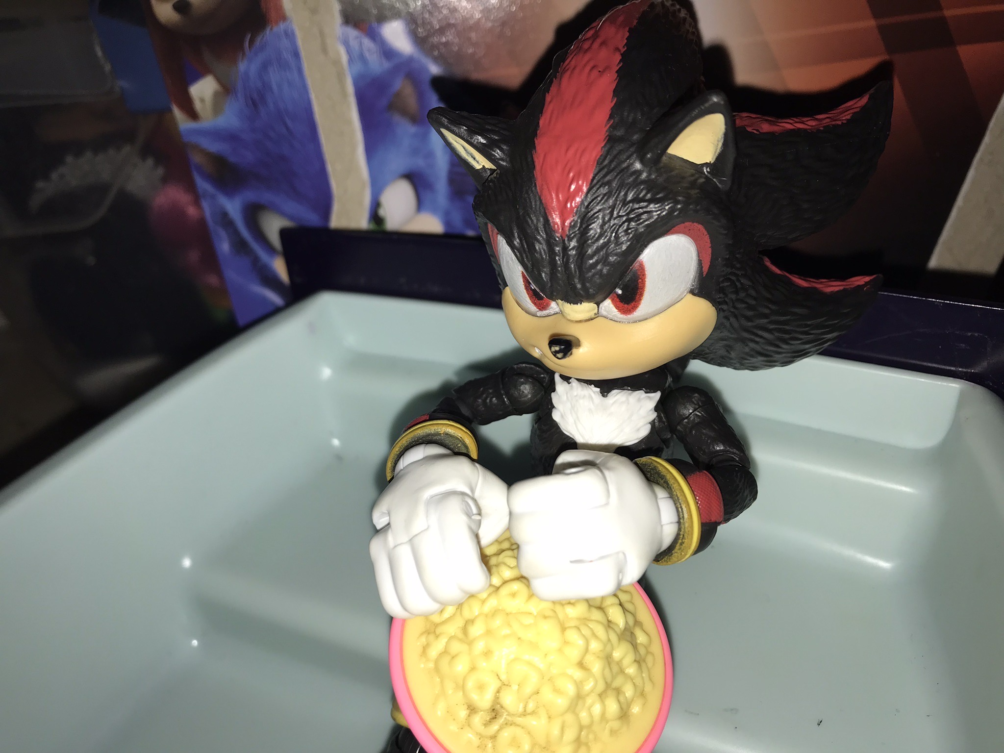 Shadow Man Eating Shadow eating popcorn by DramaDollLover on DeviantArt