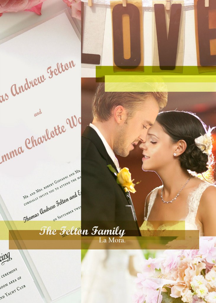 Wedding of Tom Felton and Emma Watson