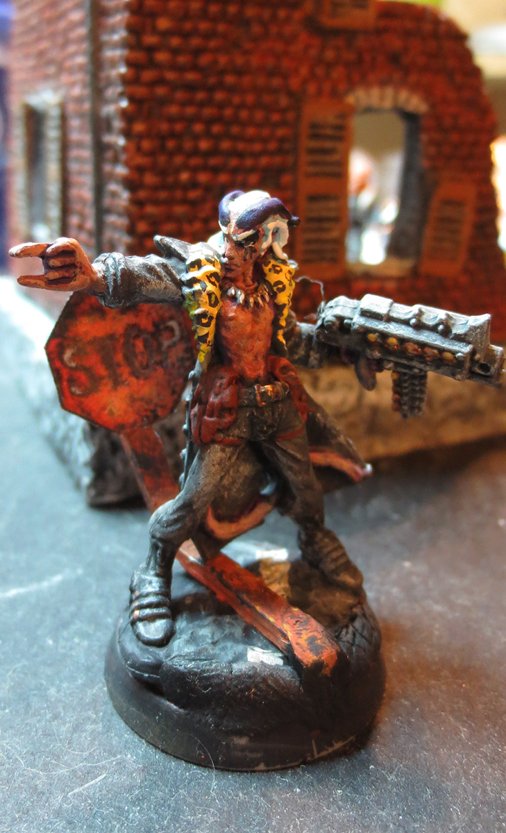 Damien, Post-Apocalyptic Mutant Ganger (conversion