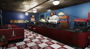 F76 Screenshot: Updated Atomic 66 Cafe