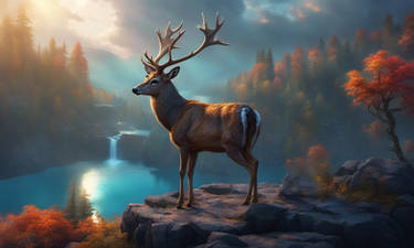 Deer wallpaper 1