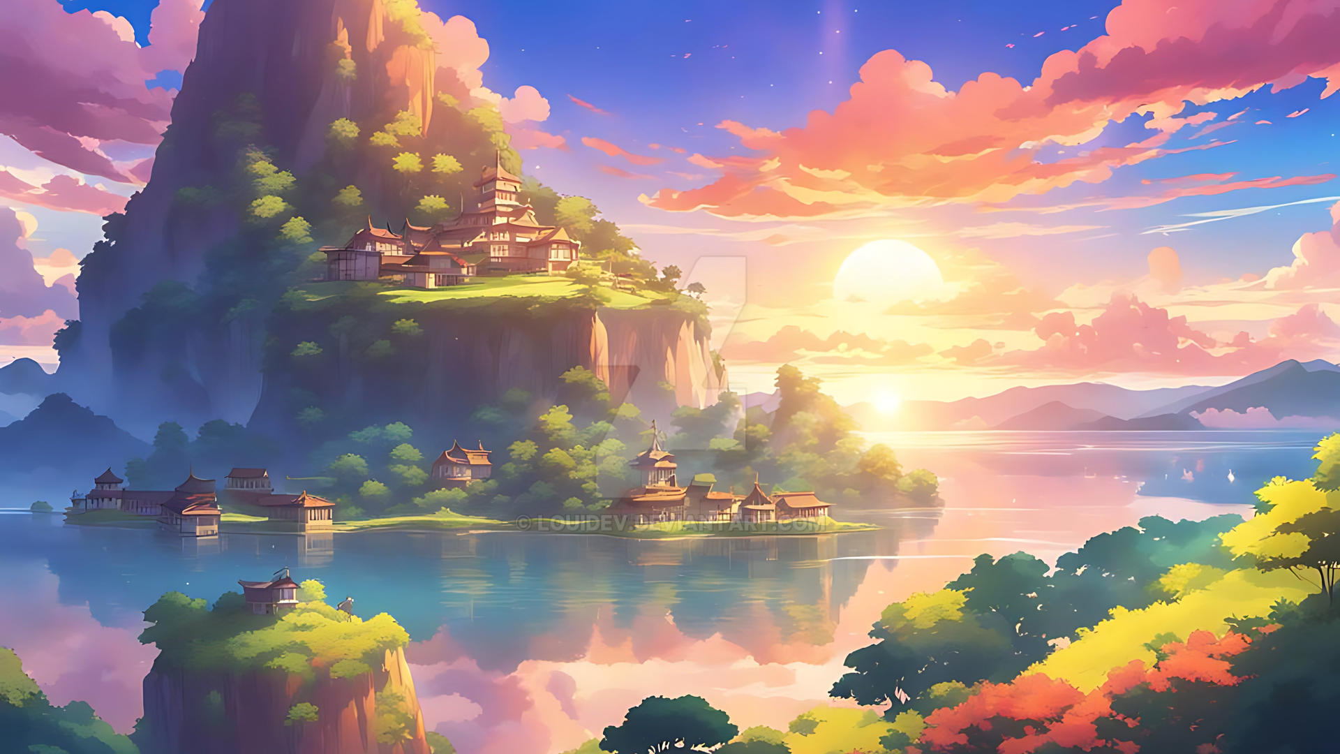Beautiful Anim Beautiful Scenic Anime Wallpapers Japan Anime Scenery Wallpapers