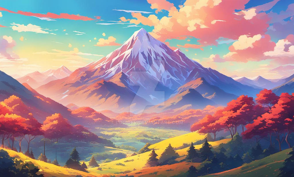 Anime Landscape Lab Magnificent anime landscape by LouiDev on DeviantArt