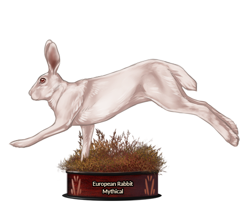 Mythical Rabbit Tail Mount- Mythical albino rabbit by Runestorm7 on DeviantArt