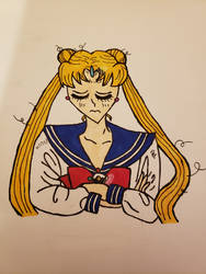 Annoyed Usagi (Colored)