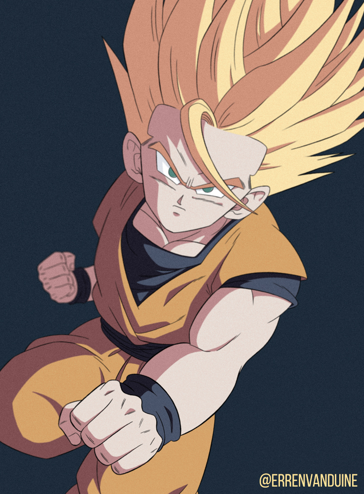 Gohan Variants Super Saiyan 2 Gohan Variant Color by Kagari-Asuha on DeviantArt