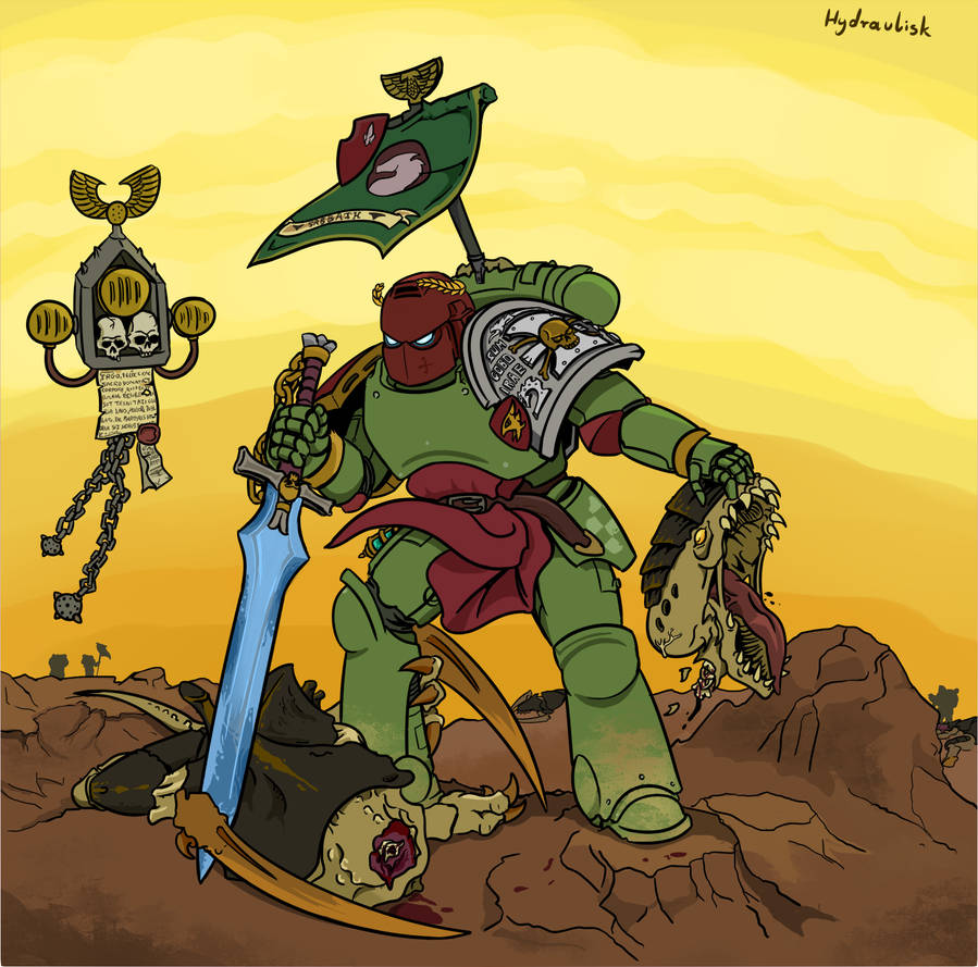 Chapter Master (commission) by HermeticHormagaunt on DeviantArt
