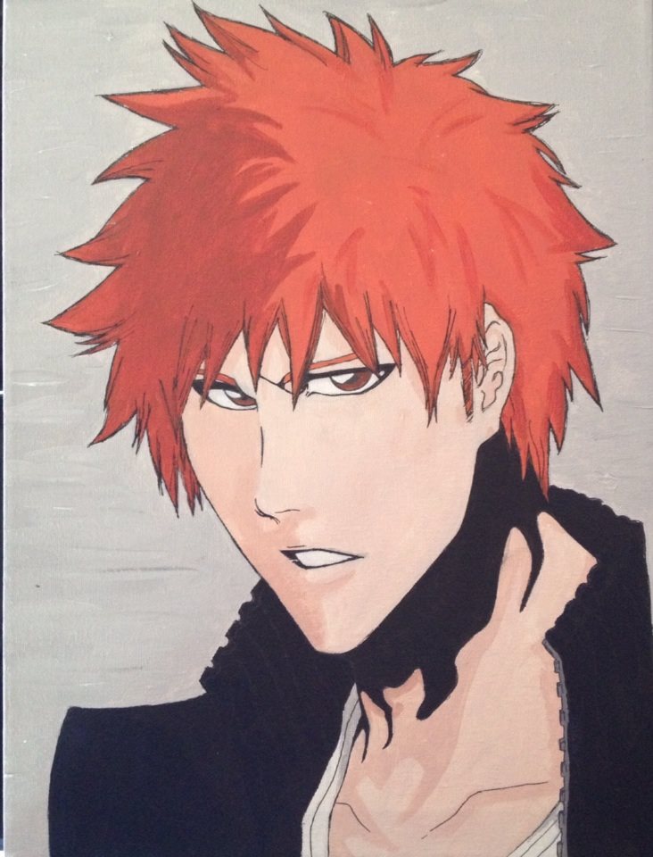 Painted Kurosaki Ichigo_Bleach