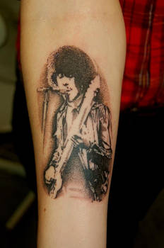 Dot work Phil Lynott for Angela.