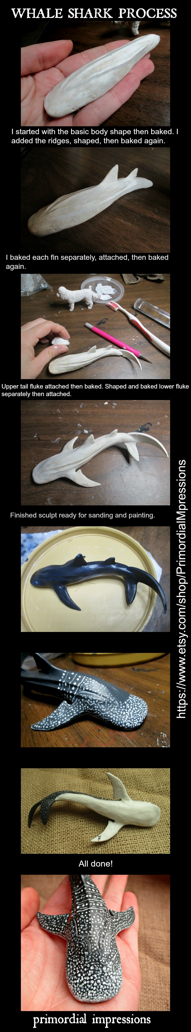 Whale Shark Sculpting Process