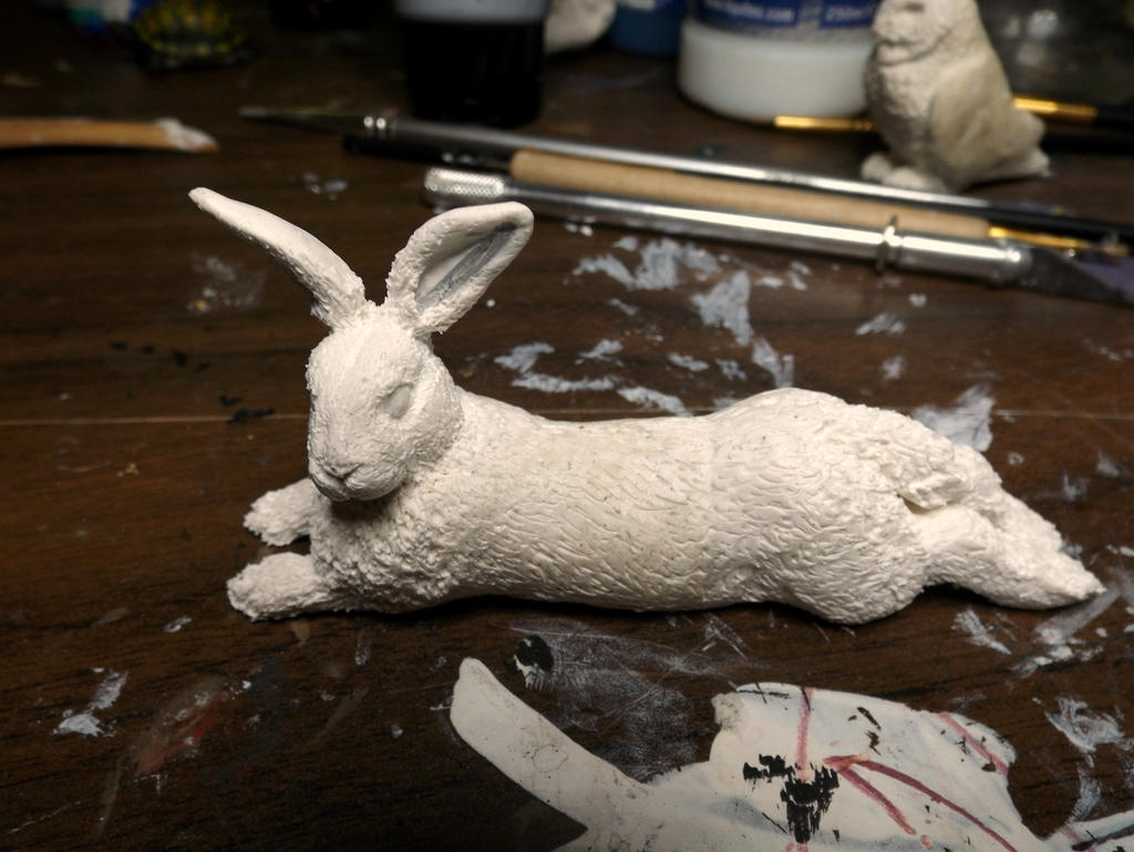 New Rabbit Sculpture by phacelia on DeviantArt