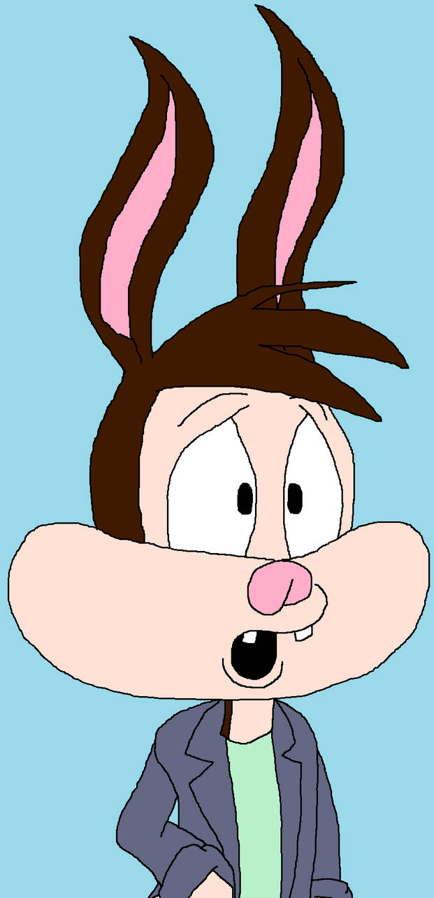 Surprised Montana Max The Rabbit (Colored) by ToonySarah on DeviantArt