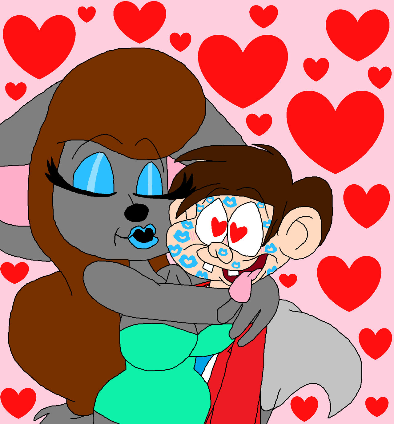 Kiss Deviantart Lipstick Kisses On A Date by ToonySarah on DeviantArt