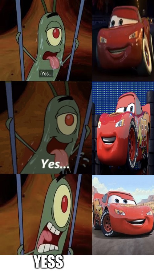 Lightning McQueen And His Expressions Meme by ToonySarah on DeviantArt