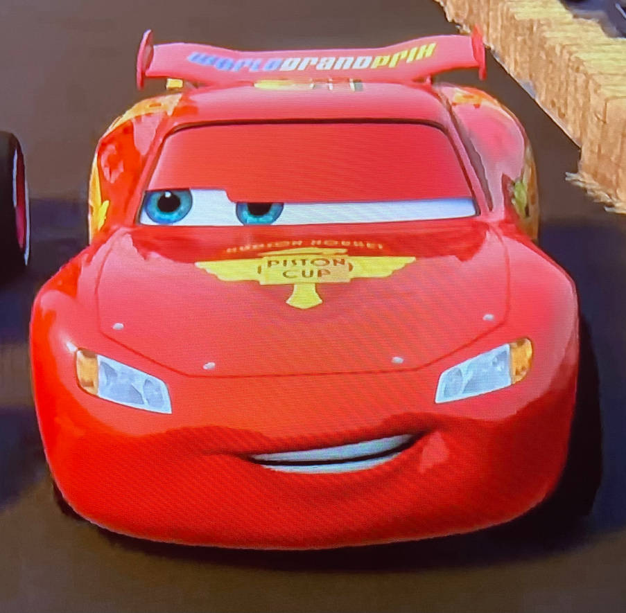 Cars 2 Lightning McQueen On TV by ToonySarah on DeviantArt