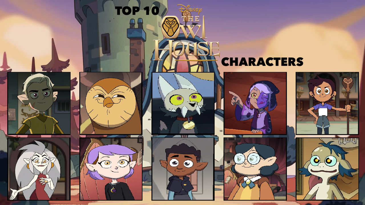 My Top 10 Favorite The Owl House Characters by ToonySarah on