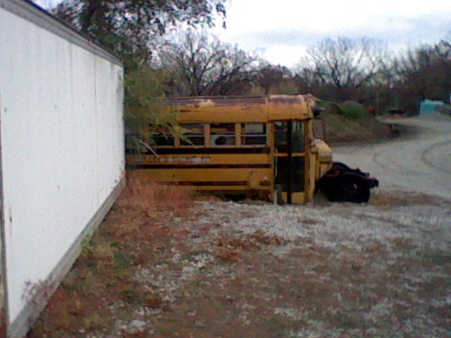 Ruined Bus