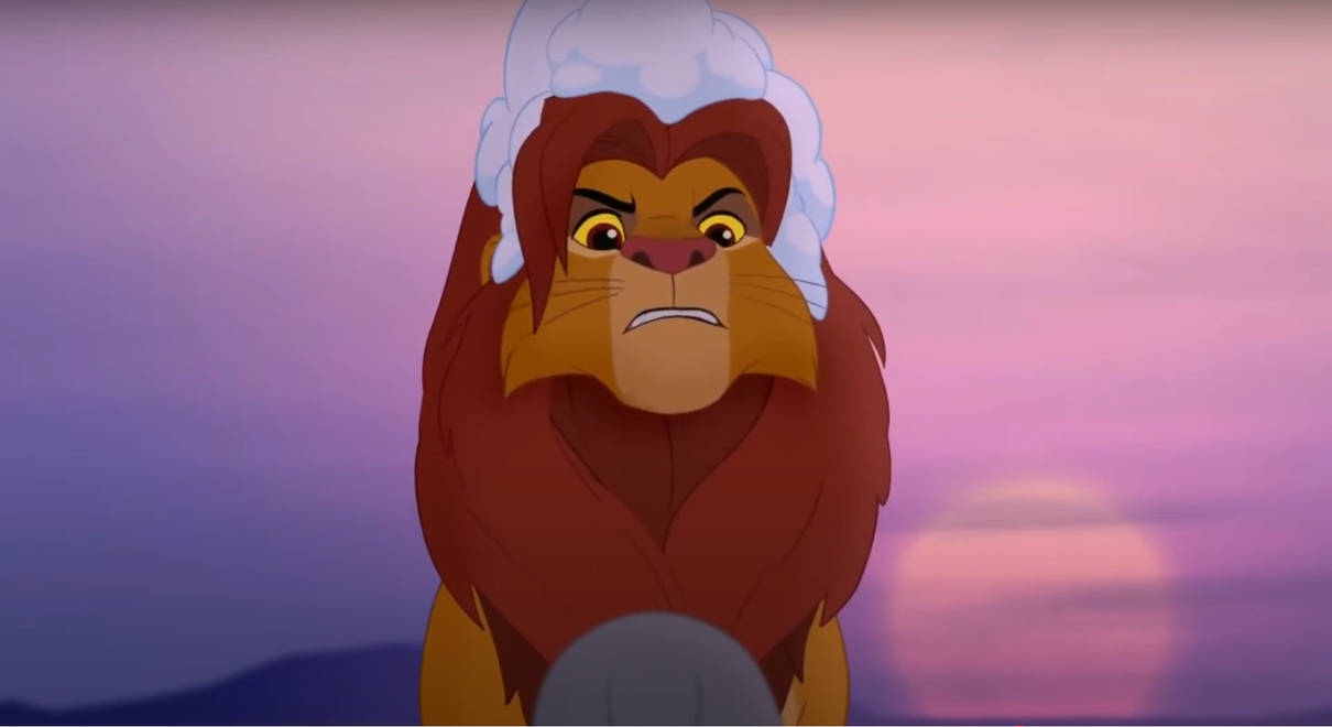 Simba Angry by NeonSimonYT on DeviantArt