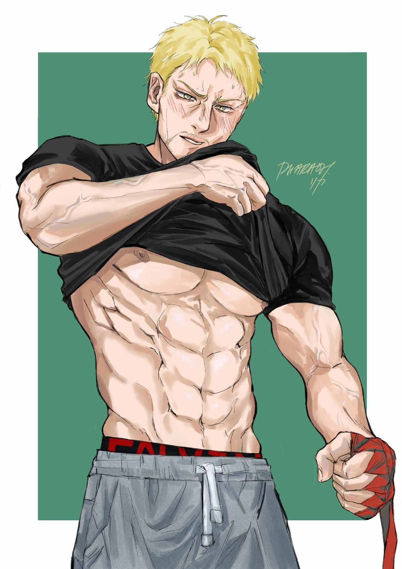 Reiner Braun fanart by rikaakirr on DeviantArt