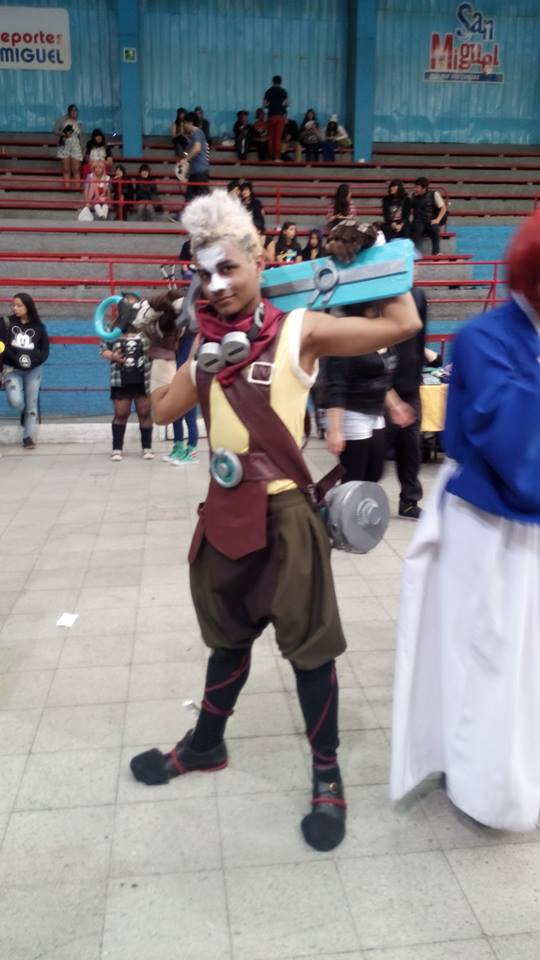 Ekko league of legends cosplay