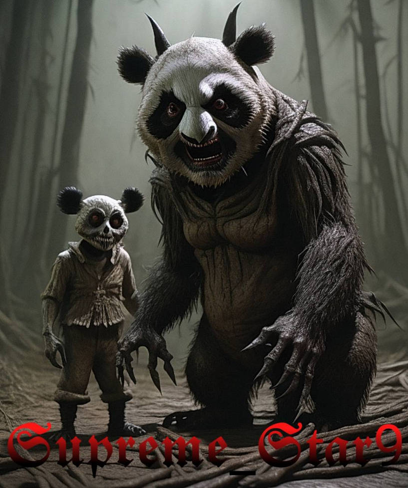 Evil Lesser Panda Evil Panda by SupremeStar9 on DeviantArt