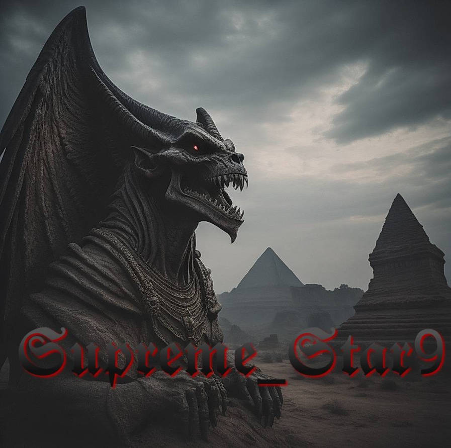 Satanic Spinx Demonic Sphinx by SupremeStar9 on DeviantArt