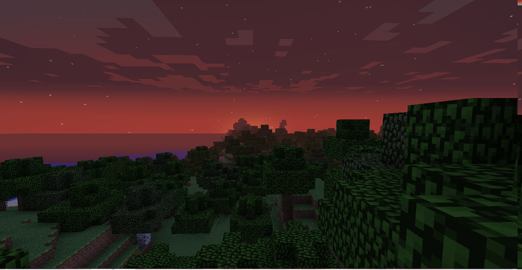 Minecraft Sun Rise Minecraft sunrise by Jumper776 on DeviantArt
