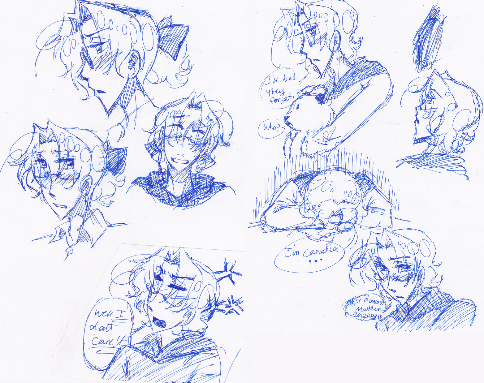 Mattie sketches