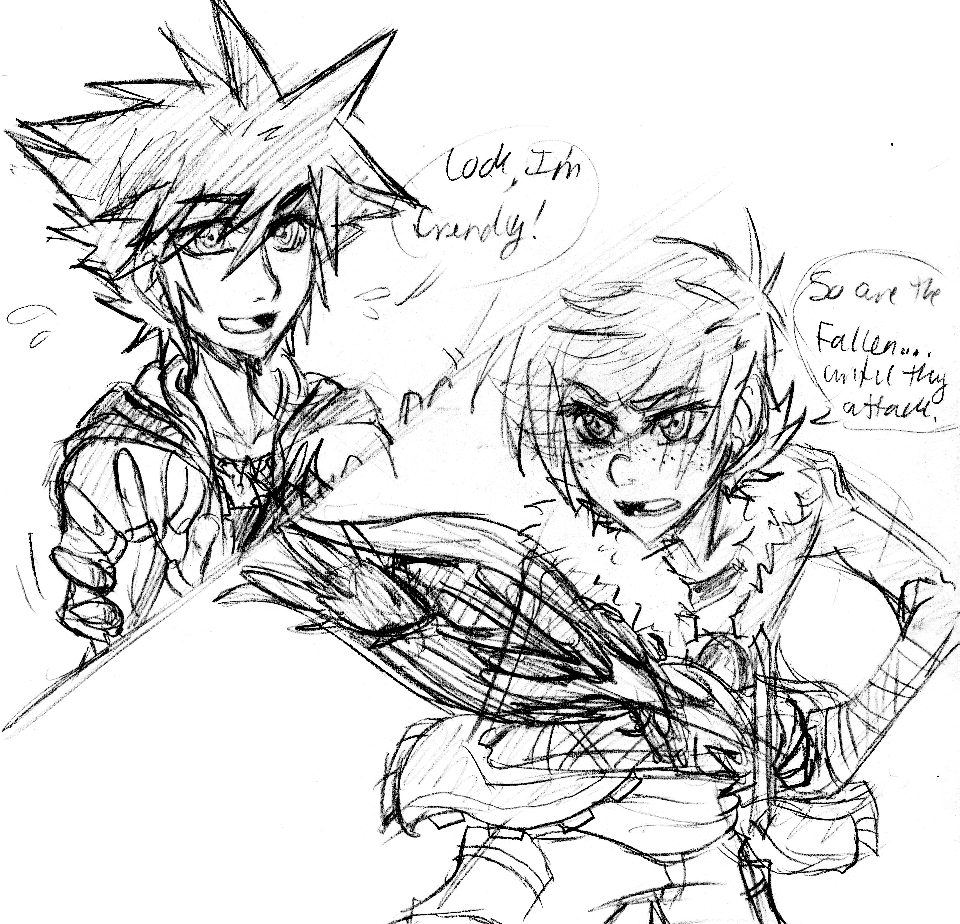 KH Sora meets Hiccup